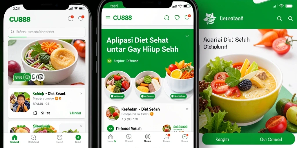 Tampilan antarmuka aplikasi CU888 yang menawan dan fungsional.