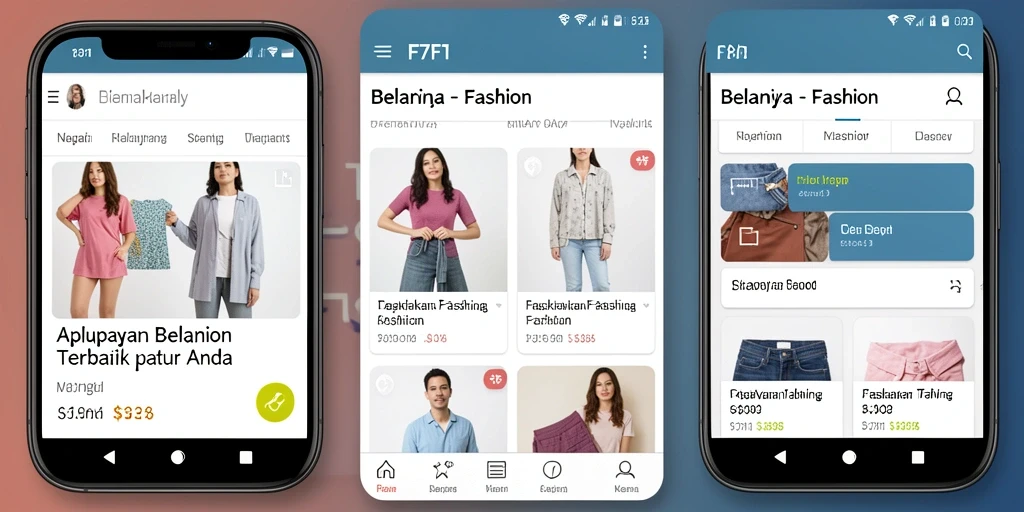 Tampilan antarmuka aplikasi F7F7 yang modern dan user-friendly.