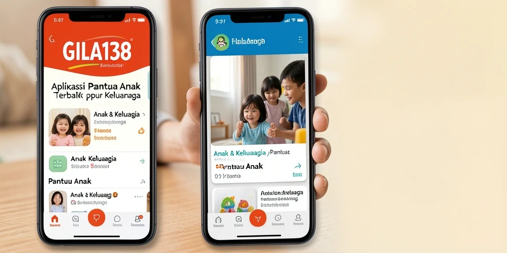Tampilan antarmuka GILA138 yang ramah anak dan intuitif.