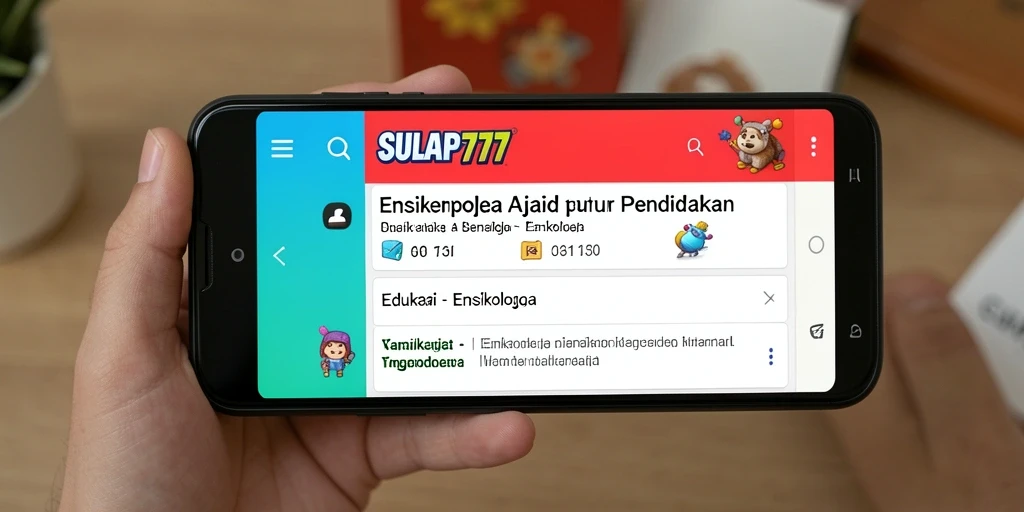 Tampilan antarmuka SULAP777 yang intuitif dan informatif.