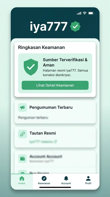 Kanal Resmi iya777 untuk Pengguna Android Indonesia